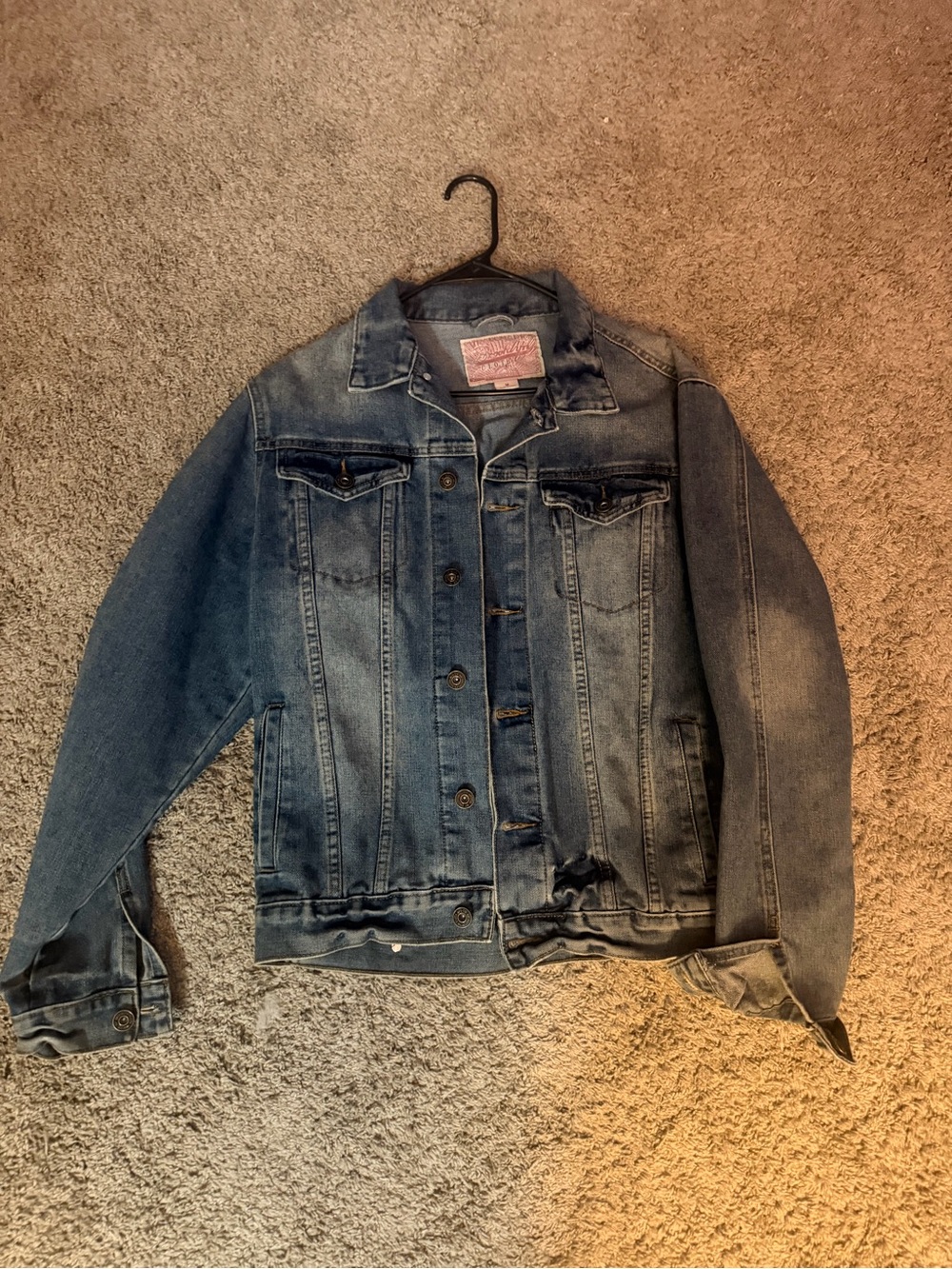 Levi's Faded Blue Denim Trucker Jacket